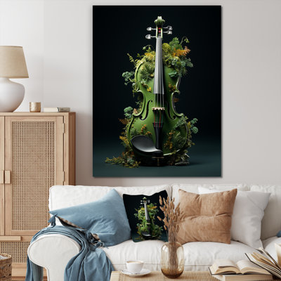 Violon verdure dans la forêt II