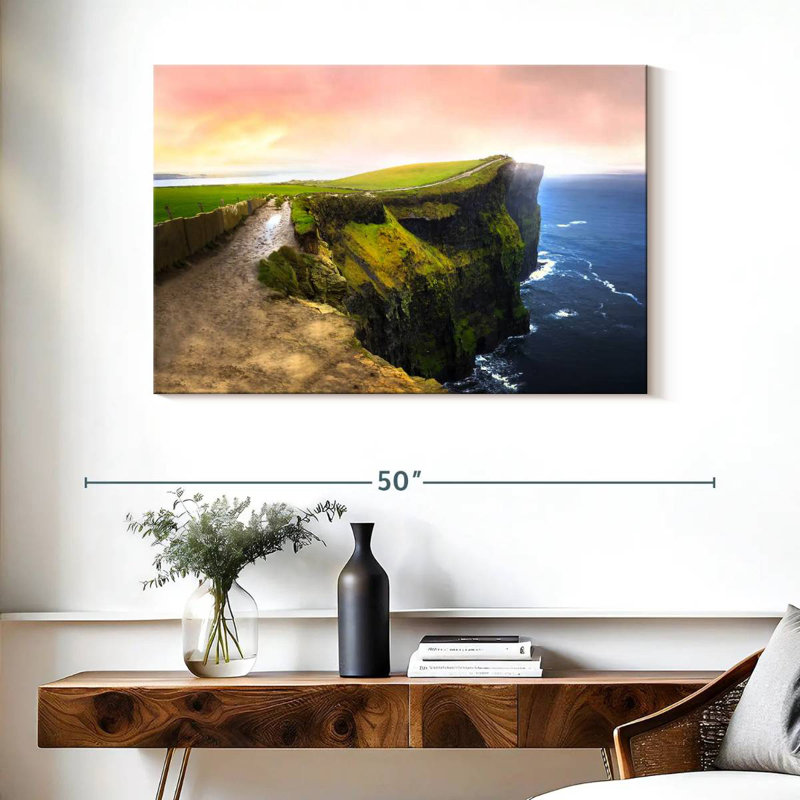 Nicci Twilight Cliffs, 26" H x 39" W