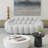 Modular Sofa Loveseat Light-Grey