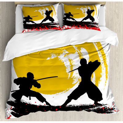 Eclectic Polyester Duvet Cover