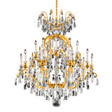 Renaissance 16 - Light Glass Chandelier
