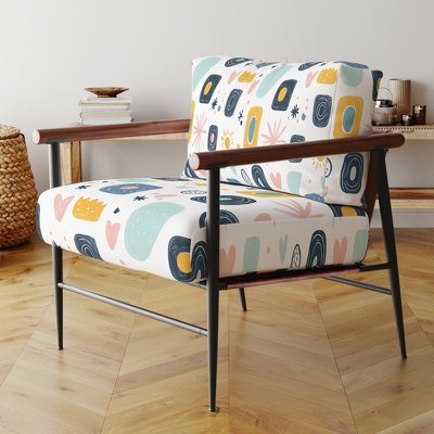 Chaise d'appoint pour enfant Country Farmhouse - bleu et rose