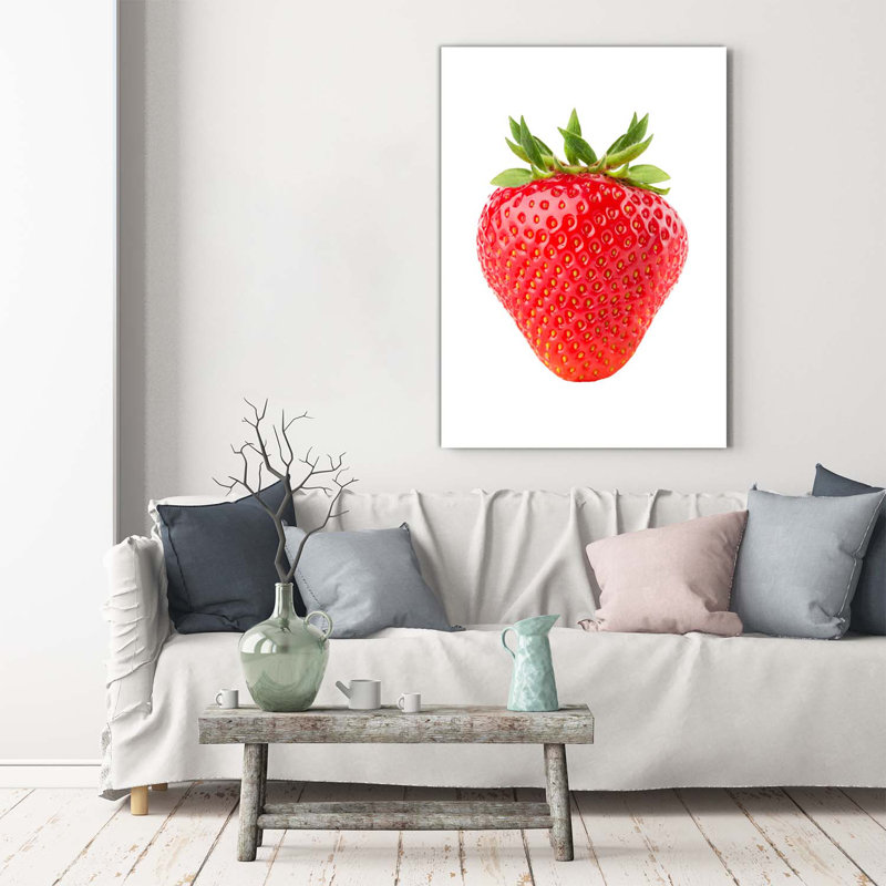 Strawberry - Wrapped Canvas Print