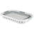 Simplify Collapsible Laundry Basket in White/Grey