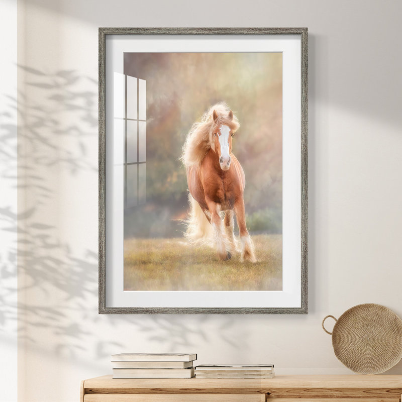 Delightful I -Gallery Wrapped Canvas, Distressed, 25.5'' H x 17.5'' W