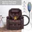 Fauteuil inclinable en cuir Kyvin-968001067