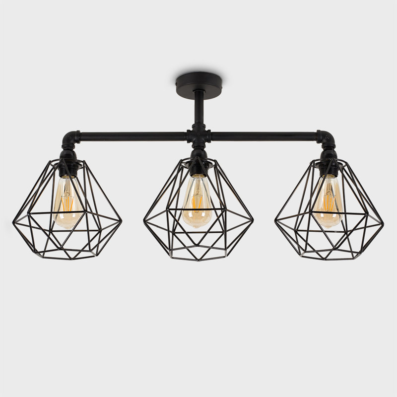 Hanley Semi Flush Mount, Yes