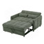 52.8" Adjustable Loveseat Convertible Sofa Bed