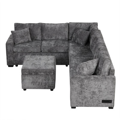 5 - Piece Upholstered Sectional
