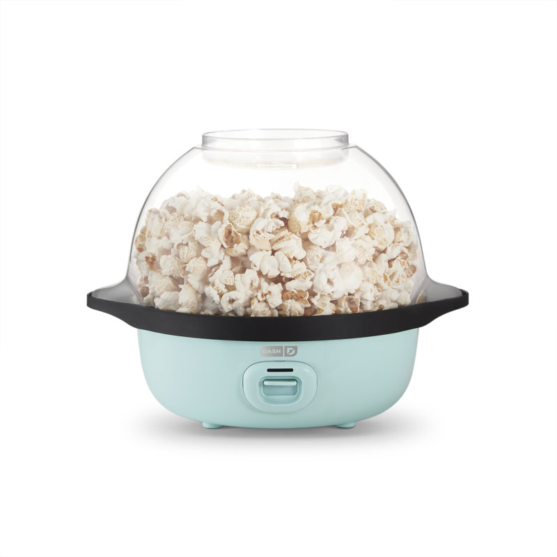 DASH SmartStore Stirring Popcorn Maker, 3 qt., Aqua