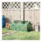 Outsunny 4' X 2' X 2' Portable Mini Greenhouse, Small Green House With PE Cover, Roll-Up Zippered Windows For Indoor, Outdoor Garden, Green