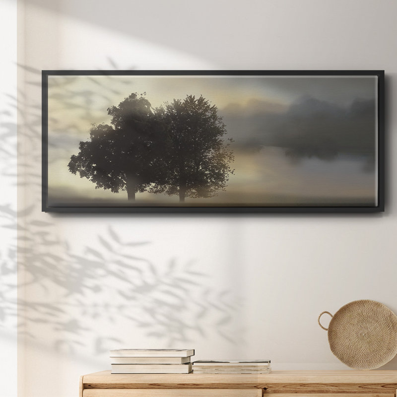Misty Morning- Framed Canvas