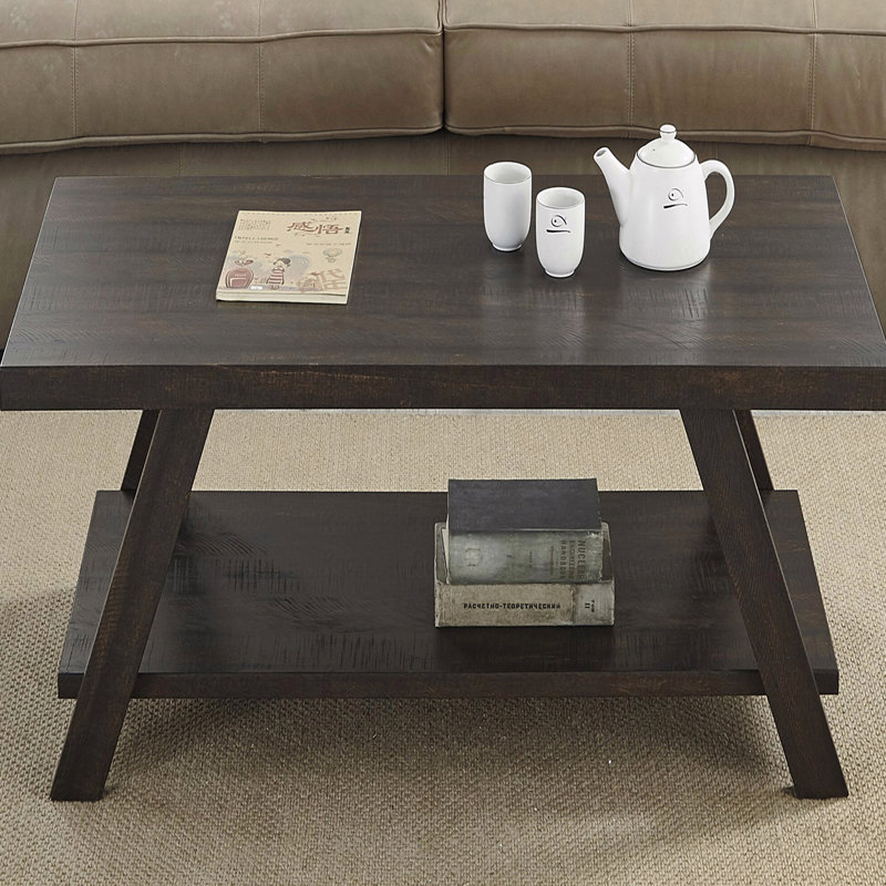 Table basse Contemporary, Brun, Brun
