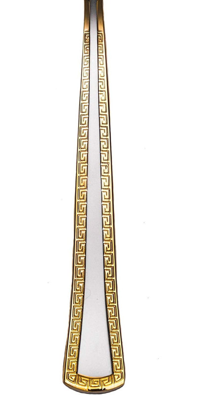 Couteau de table en acier inoxydable argenté Royal
