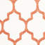 Tapis intérieur / extérieur beige / orange à motif géométrique Ammundsen-654200481