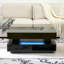 Table basse à plateau relevable 39,3 po avec compartiment caché (table incluse seulement)-2091055998