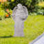 Statue d'ange de jardin en résine résistante aux intempéries avec bain d'oiseaux 23,5 po Keimiyah-110269830