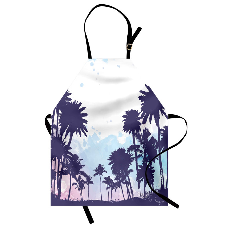 No Pattern Bib Apron