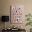 Alphabet floral - Cavas enveloppés de galerie-2050735213