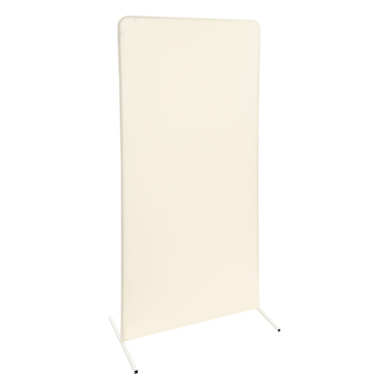 Wedding/Party Backdrop Stands with Covers, Beige, 78.72" H x 39.36" W x 19.68" D