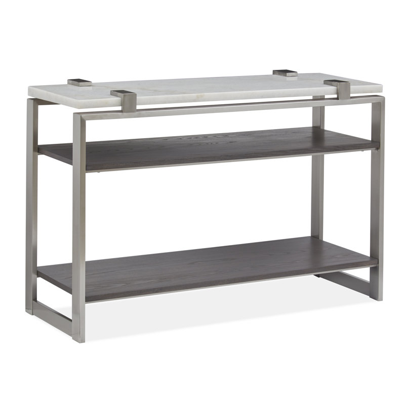 Anyila 48'' Marble Top Console Table