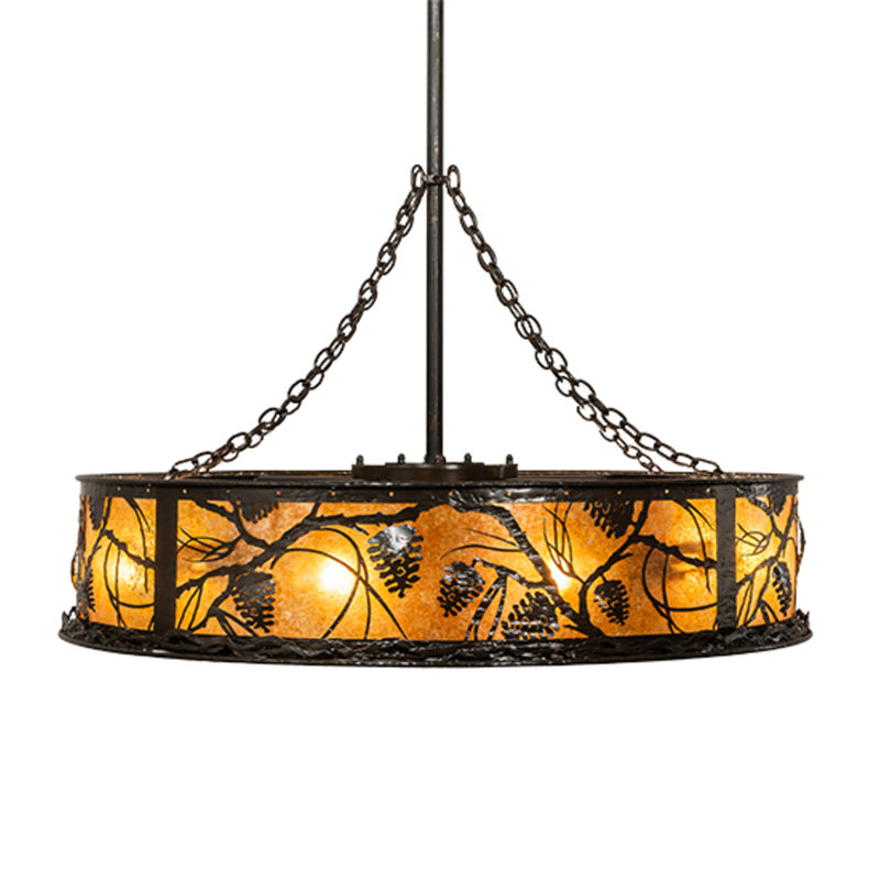 Whispering Pines Downrod Ceiling Fan
