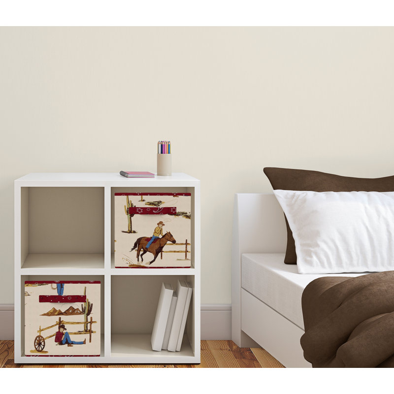 Cubes de rangement en tissu sauvage west