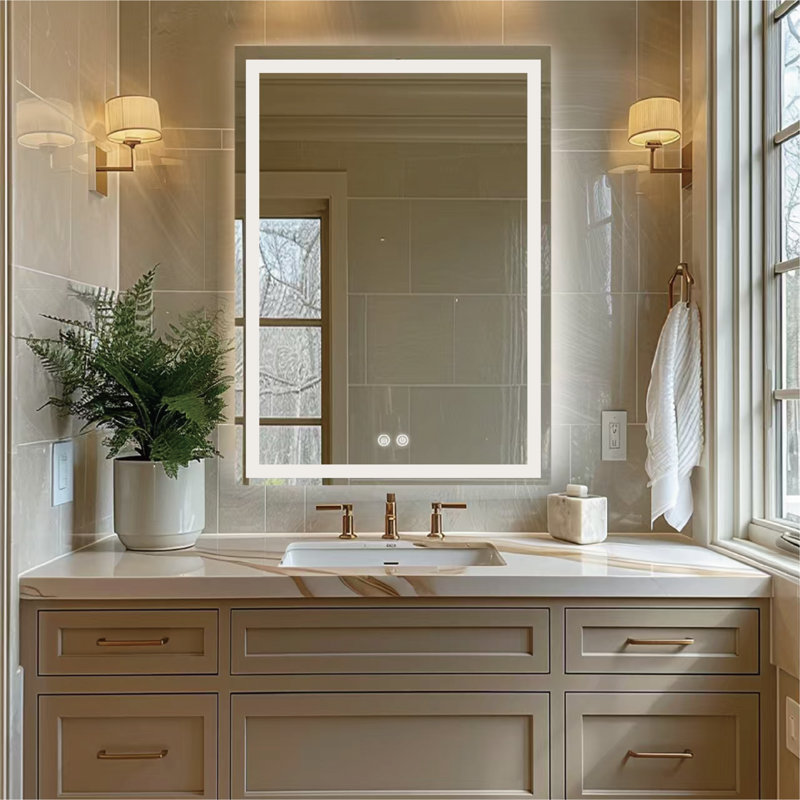 Miroir de salle de bain Led, 36 po x 56 po