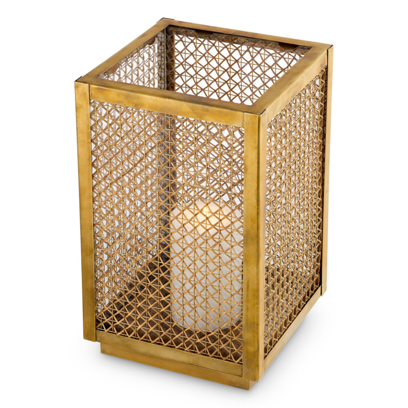 Cairo Hurricane Candle Holder, 15.94" H x 10.04" W x 10.04" D