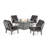 Prairie 5 Piece Multiple Chairs Seating Group with Cushions-88752825-131209911