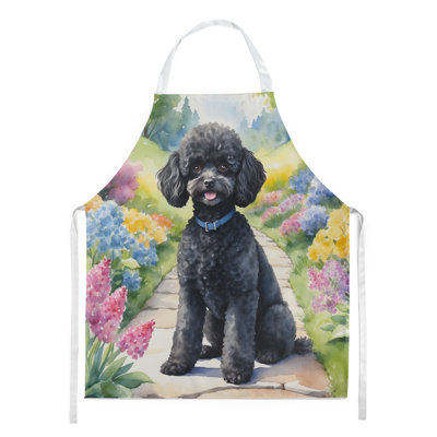 Tablier Black Poodle Spring Path
