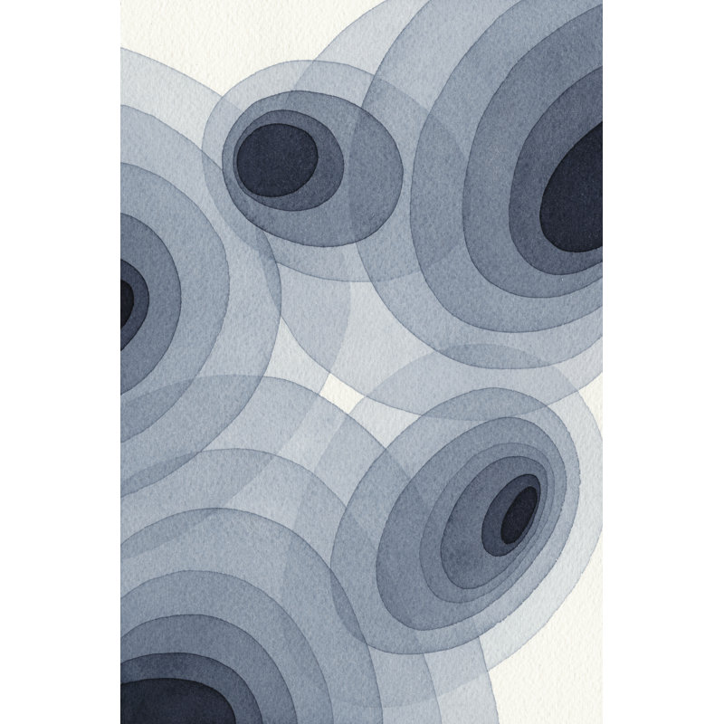 Indigo ovales II, H 36 po x l 24 po x P 1,25 po