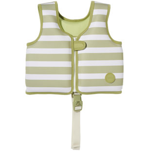 Kids Swim Vest: 1-2 - Into the Wild - Khaki