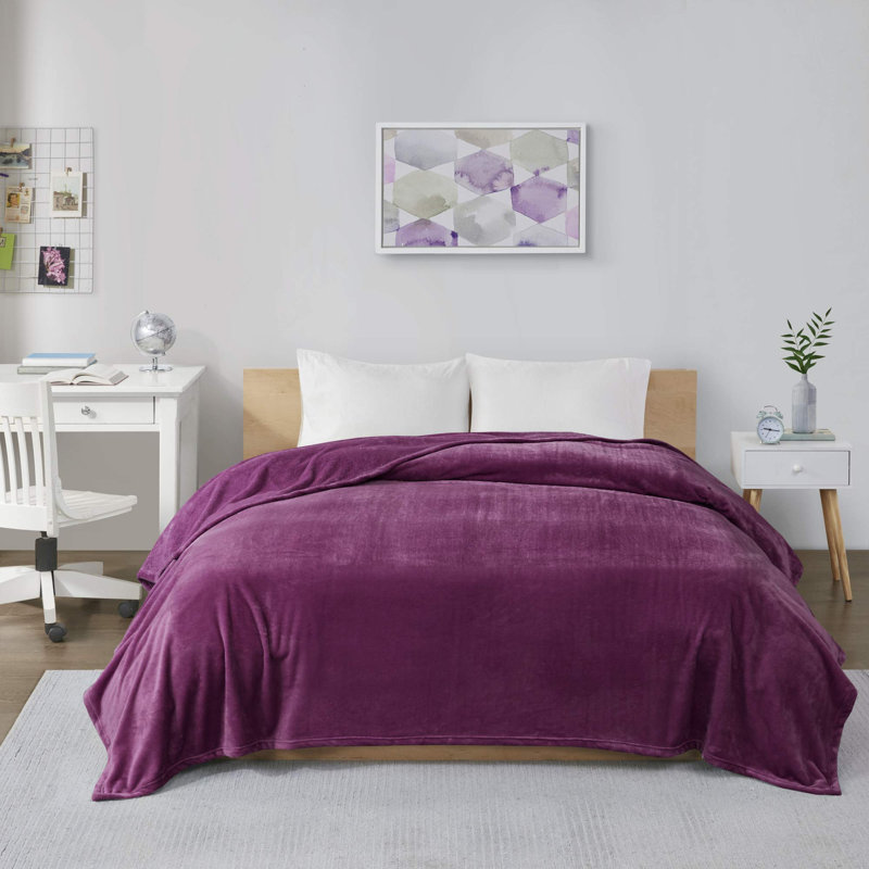 Couverture surdimensionnée en peluche Microlight