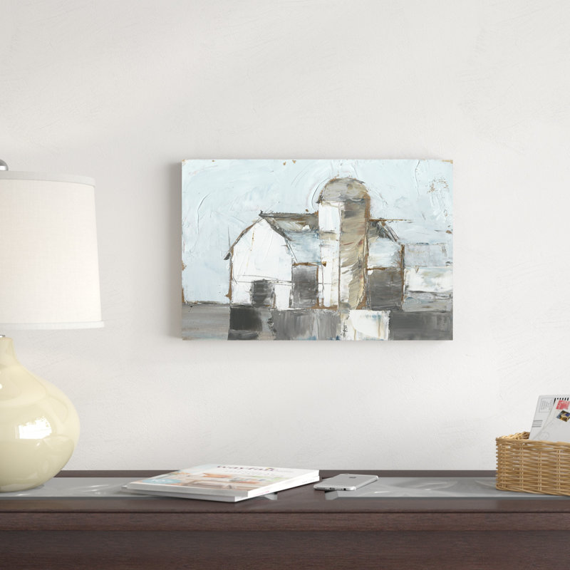 Grange et silo I, H 12 po x l 18 po x P 1,25 po