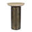 Nesrine Oslo Brass Outdoor Accent Table