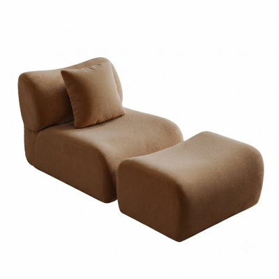 Boneless Modular Sectional Sofa, No Assembly Required, Streamlined Anti-Slip Design, For Living Room & Bedroom