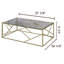 Ensemble de tables basses 3 pièces Pamploan