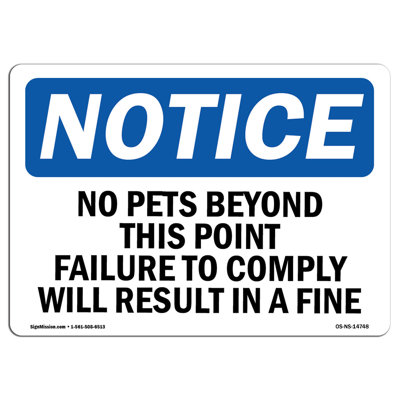 Notice Sign