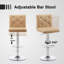 Tabouret de bar pivotant à hauteur réglable Corneliea-55292174