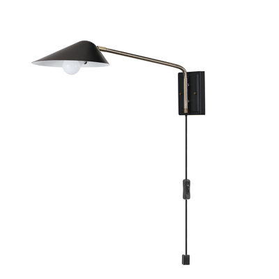 Shanaghy Plug-in Wall Sconce