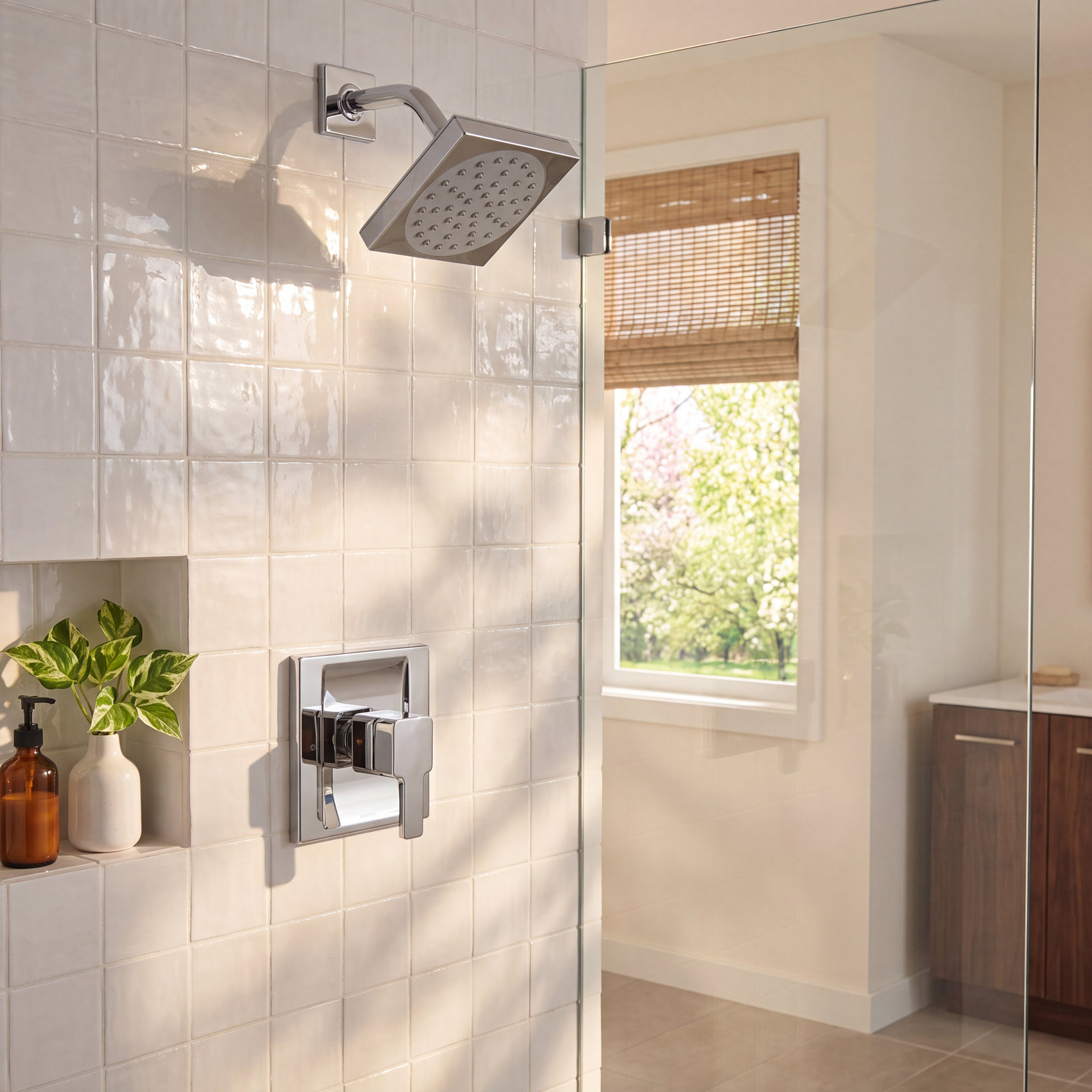 90 Degree Moentrol Tub and Shower Trim