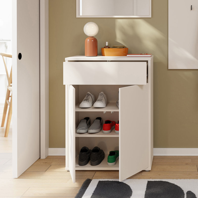 Rydar 12 Pair Shoe Storage Cabinet