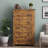 Lasharon 15.75"W Narrow 5-Drawer Dresser w/Slide Rails & Anti-Tip, Space-Saving Bedroom Storage-1389558878