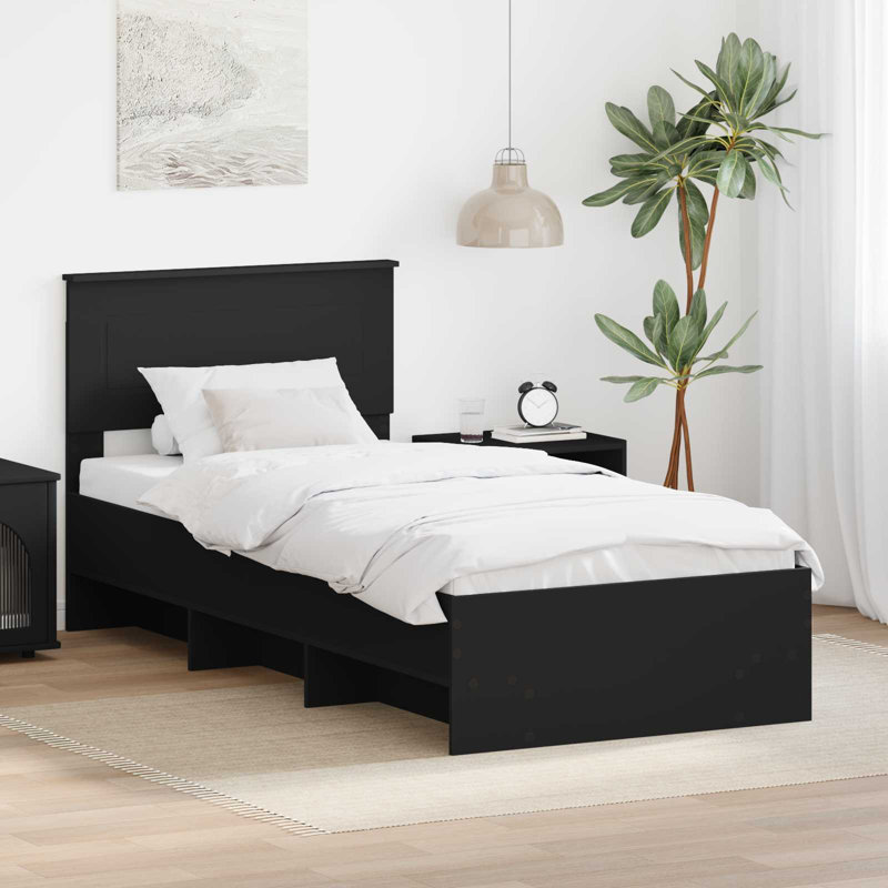 Bed, Black, Small Single (2'6)
