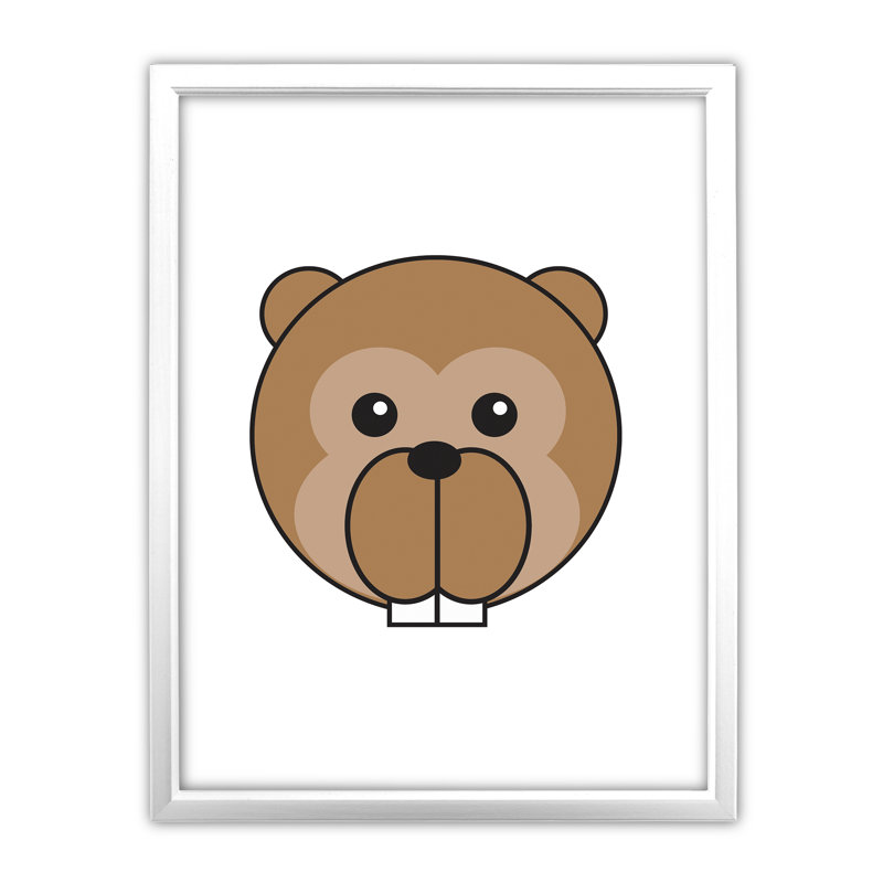 Single Picture Frame Print, White