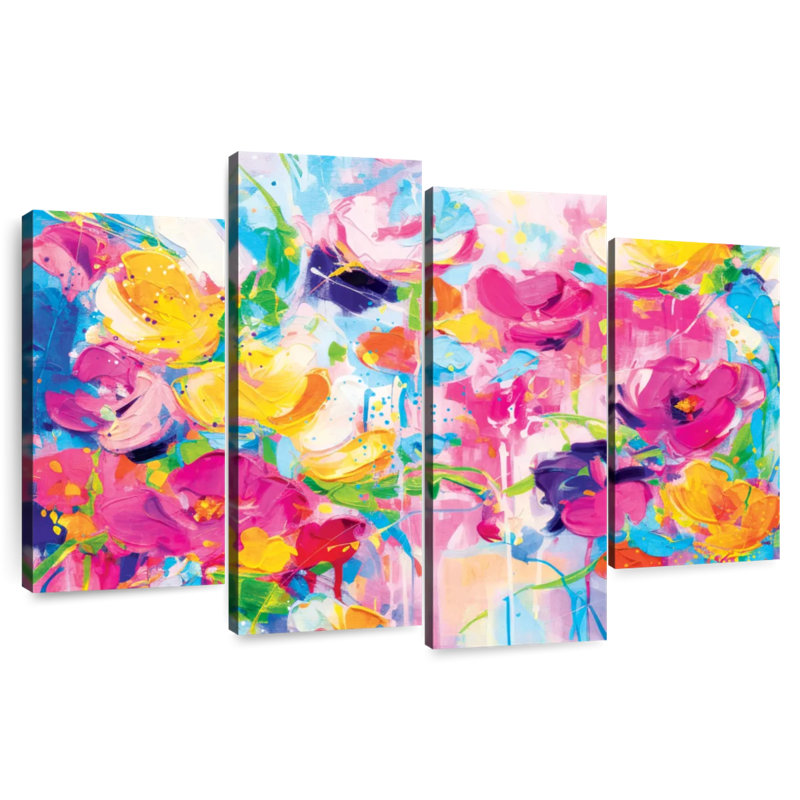 Avery Efflorescent Abstract, 54" H x 84" W
