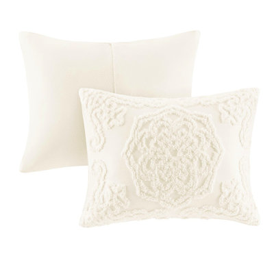 2 pièces en lit de chenille de coton - édredon pour lit simple / simple de style XL