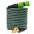 HydroTech Expandable Burst Proof Garden Hose with Heavy Duty Brass Valve