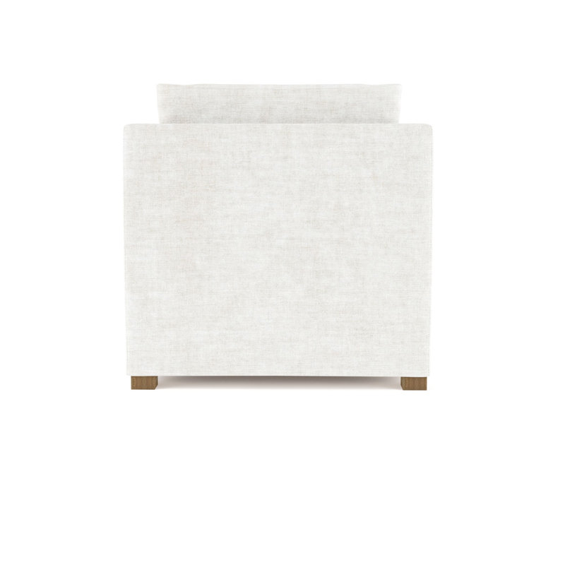 Madison Chaise Lounge, Plush Velvet Oyster, Weathered